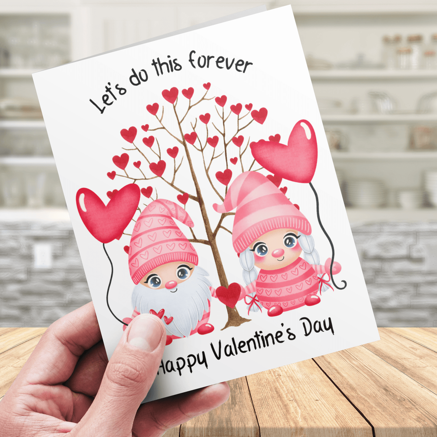 Couple Digital Valentine's Day Greeting Card: Let's Do This Forever