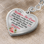 Gift For Mother-in-Law, Heart Keychain: The Only Thing Better....