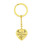 Mother-in-Law Gift, Heart Keychain: Happy Mother's Day