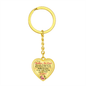 Gift For Mother-in-Law, Heart Keychain: The Only Thing Better....