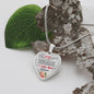 Wife Gift From Husband - Luxury Heart Necklace: You Are The Love Of My Life...