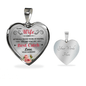 Wife Gift From Husband - Luxury Heart Necklace: You Are Still My Best Catch...
