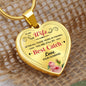 Wife Gift From Husband - Luxury Heart Necklace: You Are Still My Best Catch...