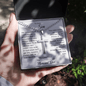 Gift For Son From Parents, Artisan Crafted Cross Necklace: We Closed Our Eyes For But A Moment...