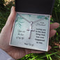 Gift For Husband, Artisan Crafted Cross Necklace: You Are The Love Of My Life...