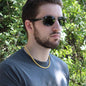 Gift For Son From Dad, Link Chain Necklace: Be Honest. Follow Your Dreams...