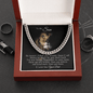 Gift For Son From Dad, Link Chain Necklace: Be Honest. Follow Your Dreams...