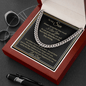 Gift For Son From Dad, Link Chain Necklace: Always Remember How Much I Love You...