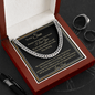 Gift For Son From Dad, Link Chain Necklace: Always Remember How Much I Love You...