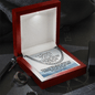Grandson Gift From Grandma - Link Chain Necklace: Never Forget That I Love You...
