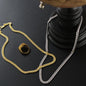 Gift For Son, Link Chain Necklace: Be A Warrior, Not A Worrier