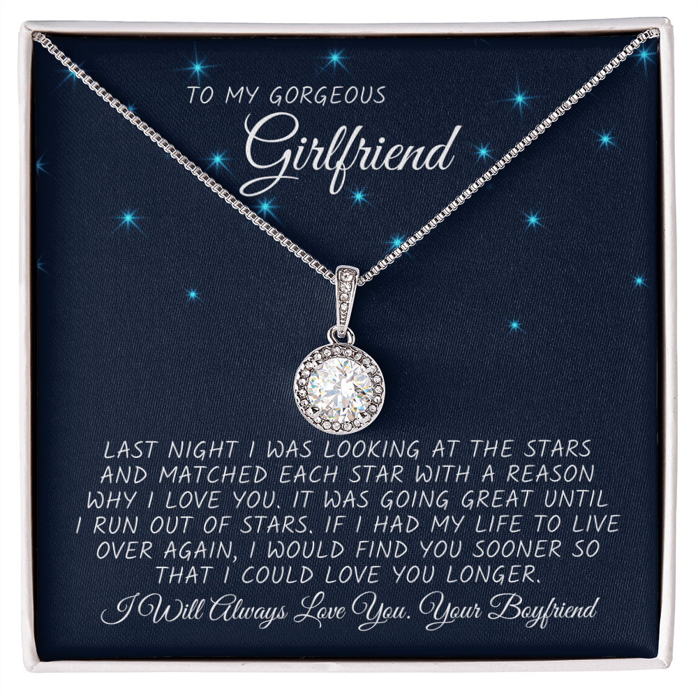 To my gorgeous girlfriend necklace discount