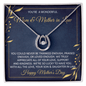 Mother-in-Law Gift, Mother's Day Gift, Lucky In Love Necklace: We're So Lucky To Have You...