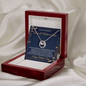 Mother-in-Law Gift, Mother's Day Gift, Lucky In Love Necklace: We're So Lucky To Have You...