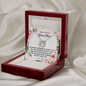Gift For Bonus Mom, Lucky In Love Necklace: Gift Of Life...