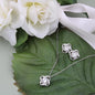 Gift For Mom From Son - The Love Knot Necklace & Earring Set: Who Needs Wishing Stars When I've Got You?...