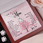 Gift For Mom From Son - The Love Knot Necklace & Earring Set: Who Needs Wishing Stars When I've Got You?...