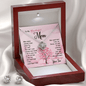 Gift For Mom From Son - The Love Knot Necklace & Earring Set: Who Needs Wishing Stars When I've Got You?...