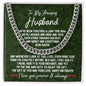 Birthday Gift For Husband, Link Chain Necklace: The Gift Of You