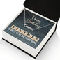 70th Birthday Gift, Custom Name Necklace: 70 Is Only 13 In The Word Game