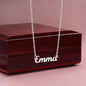 70th Birthday Gift, Custom Name Necklace: 70 Is Only 13 In The Word Game