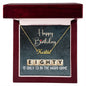 80th Birthday Gift, Custom Name Necklace: 80 Is Only 13 In The Word Game
