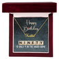 90th Birthday Gift, Custom Name Necklace: 90 Is Only 9 In The Word Game
