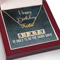 60th Birthday Gift, Custom Name Necklace: 60 Is Only 15 In The Word Game