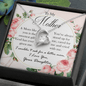 Gift For Mom From Daughter, Forever Love Heart Necklace: A Mom Like You...