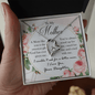 Gift For Mom From Daughter, Forever Love Heart Necklace: A Mom Like You...