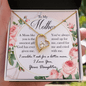 Gift For Mom From Daughter, Forever Love Heart Necklace: A Mom Like You...