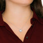 Gift For Future Mother-in-Law, The Love Knot Necklace: A Man Who Treats His Woman Like A Princess...