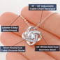 Gift For Mother-in-Law, The Love Knot Necklace: When I Fell In Love With Your Son...