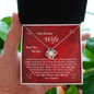 Wife Gift From Husband - The Love Knot Necklace: Until There Was You...