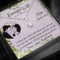Wife Anniversary Gift From Husband - Alluring Beauty Necklace: To My Beautiful Wife, I choose you...
