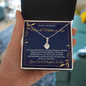 Gift For Mother-in-Law, Alluring Beauty Necklace: We're So Lucky To Have You...