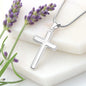 Gift For Husband, Artisan Crafted Cross Necklace: Wherever The Journey Takes Us...