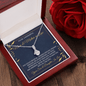 Gift For Mother-in-Law, Alluring Beauty Necklace: We're So Lucky To Have You...