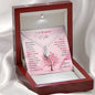 Wife Gift From Husband - Alluring Beauty Necklace: Wherever The Journey Takes Us...