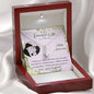 Wife Anniversary Gift From Husband - Alluring Beauty Necklace: To My Beautiful Wife, I choose you...