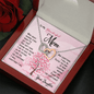 Gift For Mom From Daughter, Interlocking Hearts Necklace: Who Needs Wishing Stars When I've Got You?...