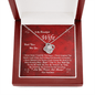Wife Gift From Husband - The Love Knot Necklace: Until There Was You...