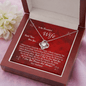 Wife Gift From Husband - The Love Knot Necklace: Until There Was You...