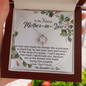 Gift For Future Mother-in-Law, The Love Knot Necklace: A Man Who Treats His Woman Like A Princess...