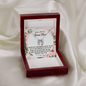 Gift For Bonus Mom, Lucky In Love Necklace: Gift Of Life...