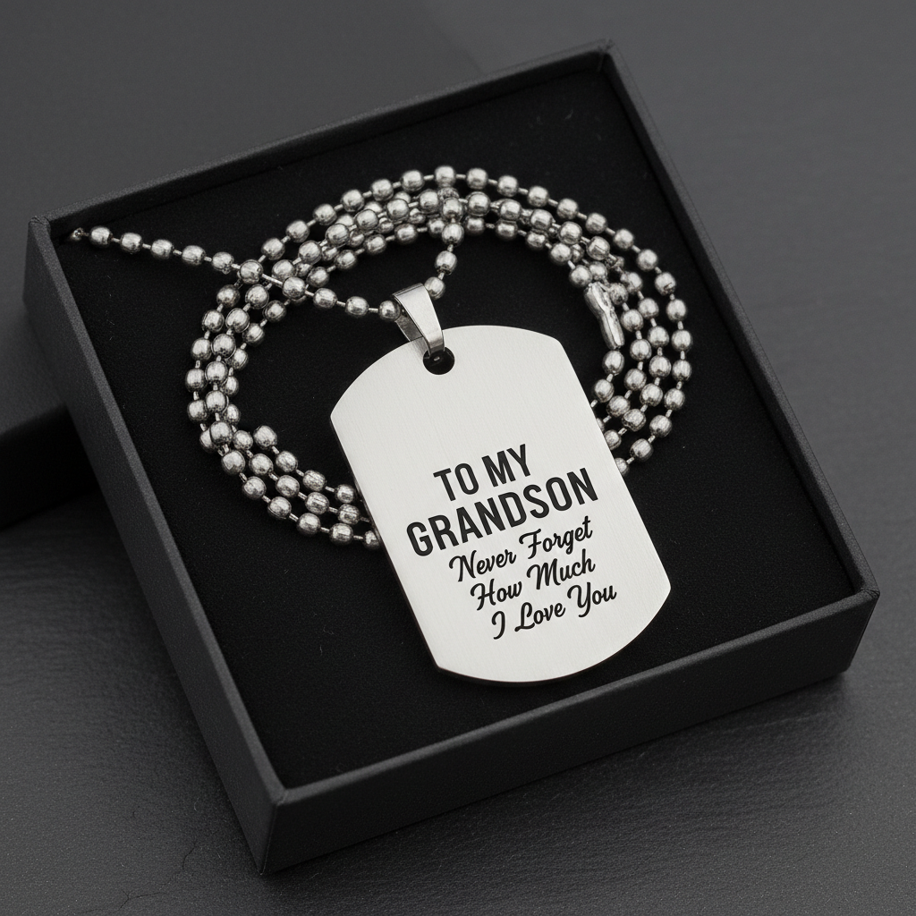 Meaningful Gifts for Your Grandson: Why Engraved Dog Tags Make the Perfect Keepsake