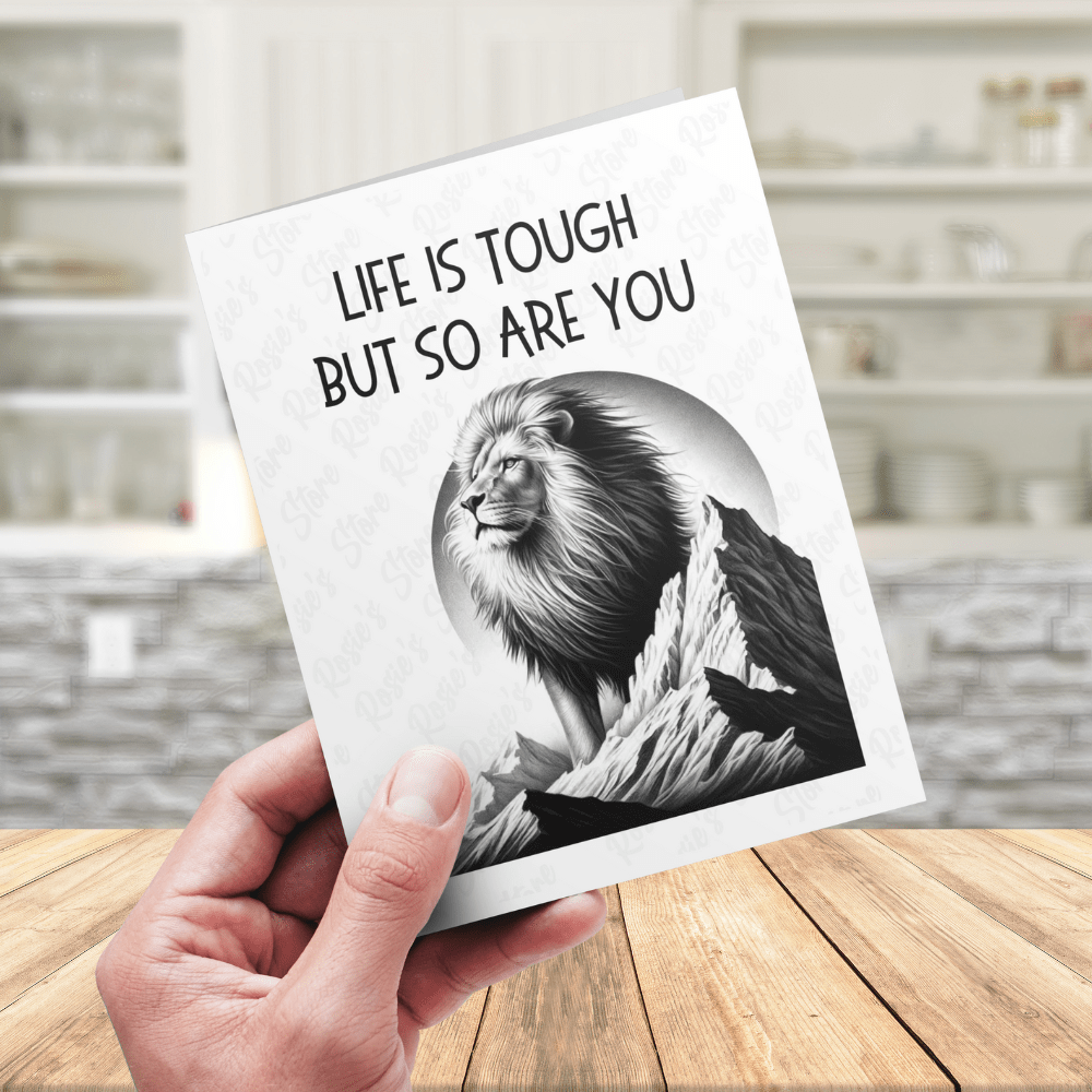 Get Well Digital Greeting Card: Life Is Tough...