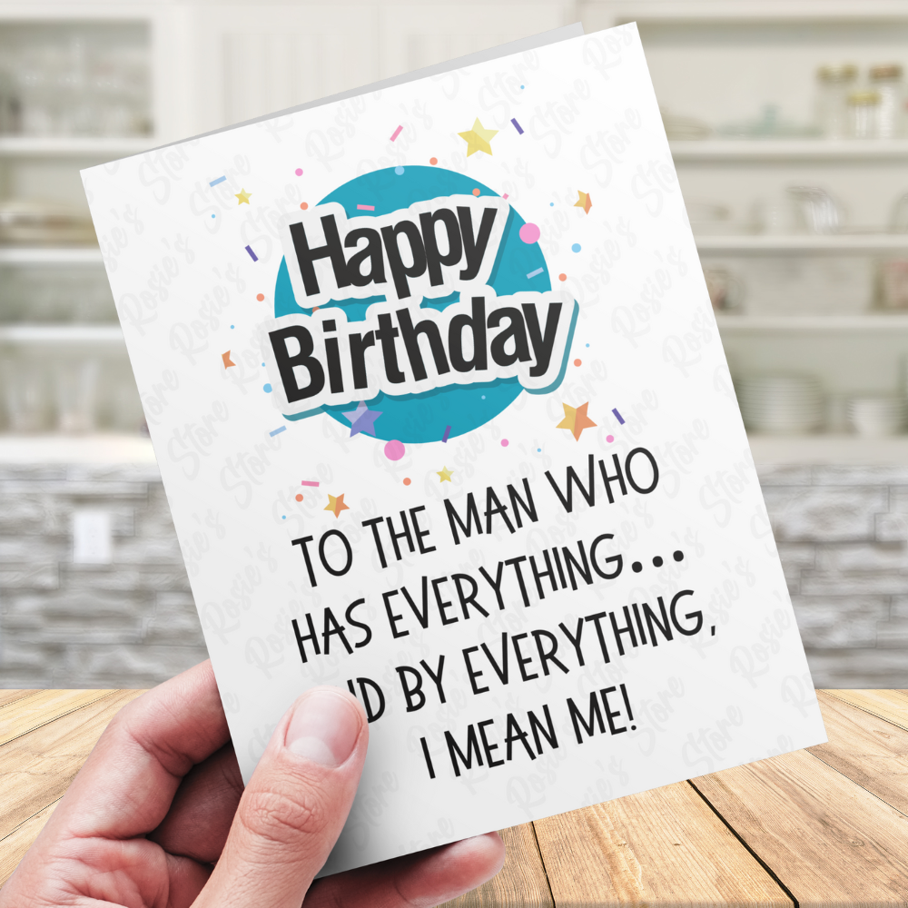 Dad Digital Birthday Greeting Card: Everything Dad