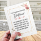 Girlfriend Digital Greeting Card For Grandson's Girlfriend: My Grandson Is The Most Precious Thing