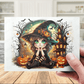 Halloween Cute Witch Digital Printable Card